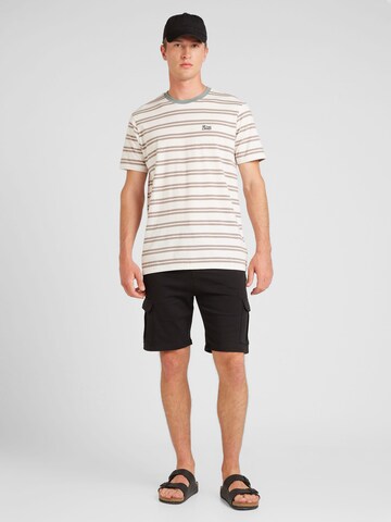Brixton T-Shirt 'HILT STITH' in Weiß
