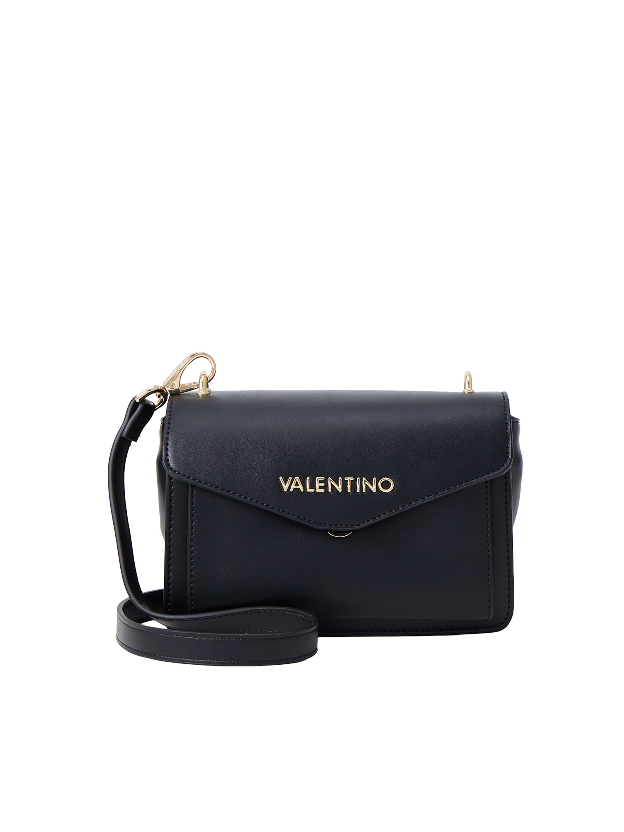 VALENTINO Umhängetasche 'Camelia' in Schwarz: Vorderseite