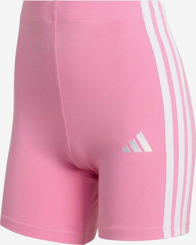 ADIDAS SPORTSWEAR Urheiluhousut 'Essentials' värissä orkkidea / valkoinen, Tuotenäkymä