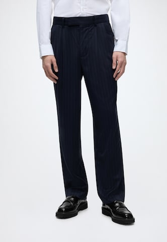 Regular Pantaloni cutați de la Lindbergh pe albastru: față