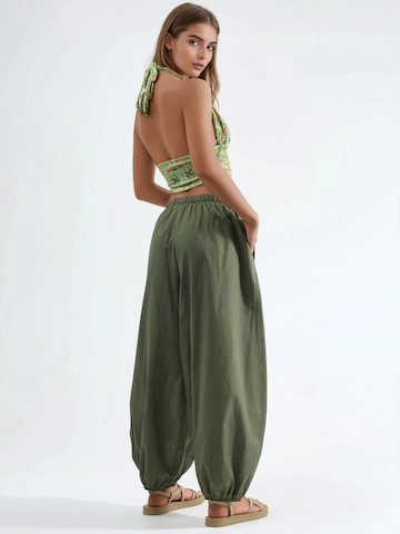Barrel Pantalon harem Busem en vert