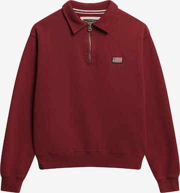 Superdry Sweatshirt in Rot: Vorderseite