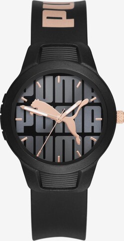 PUMA Analog Watch in Black: front