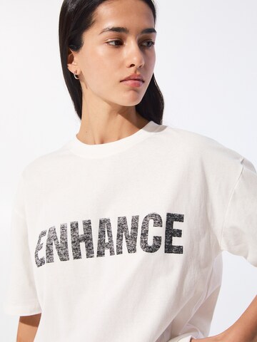 Pull&Bear Shirt in Wit