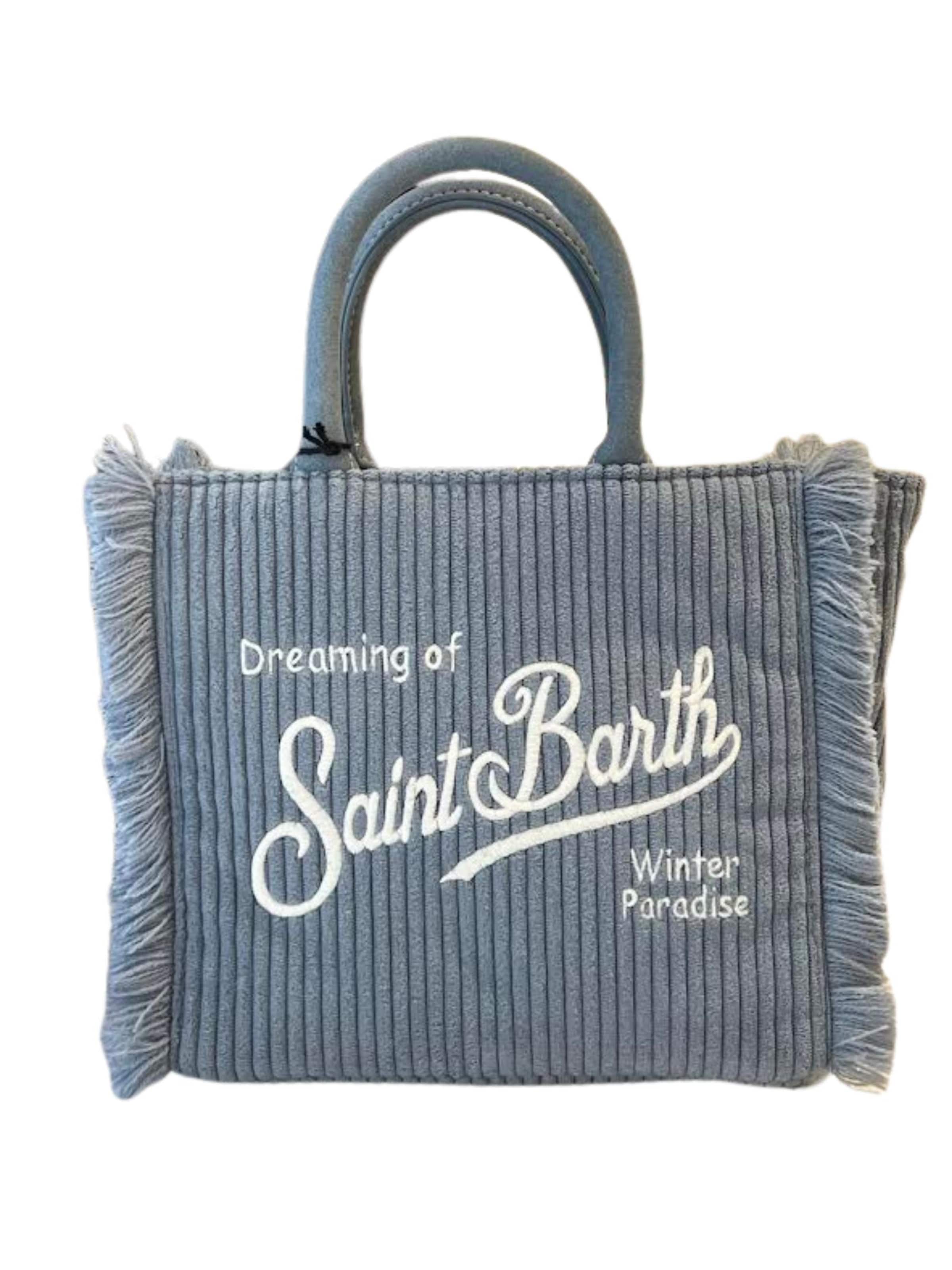 MC2 Saint Barth Handtasche‌‌‌‌ in Blau: Vorderseite