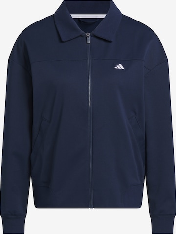 ADIDAS PERFORMANCE Sportjas 'Go-To' in Blauw: voorkant