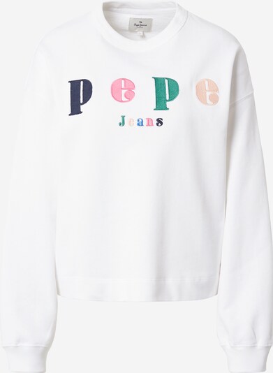 Pepe Jeans Majica 'PEG' | smaragd / roza / puder / bela barva, Prikaz izdelka