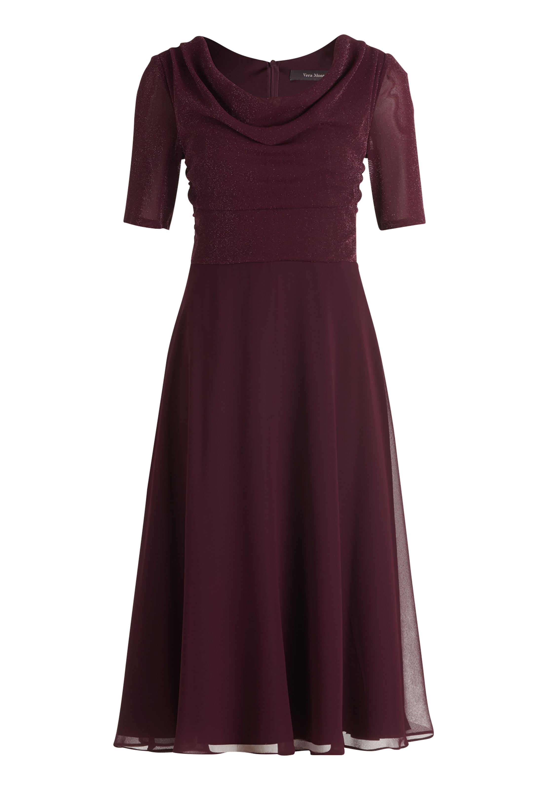 Vera Mont - Vestido de gala en rojo: frente