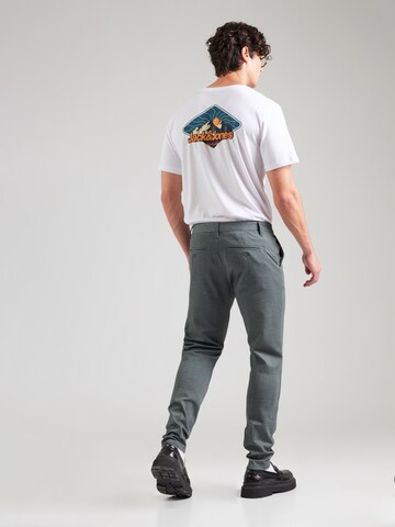 Only & Sons Slimfit Chinosy 'ONSMARK' w kolorze zielony