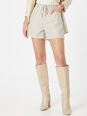 Regular Pantalon QS en beige : devant