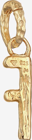 ELLI Pendant 'Buchstabe - F' in Gold