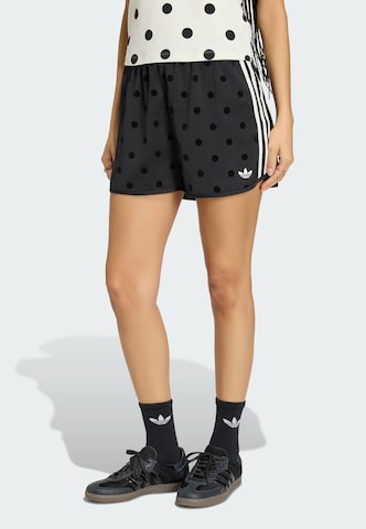 ADIDAS ORIGINALS Loosefit Broek 'Sprinter' in Zwart: voorkant