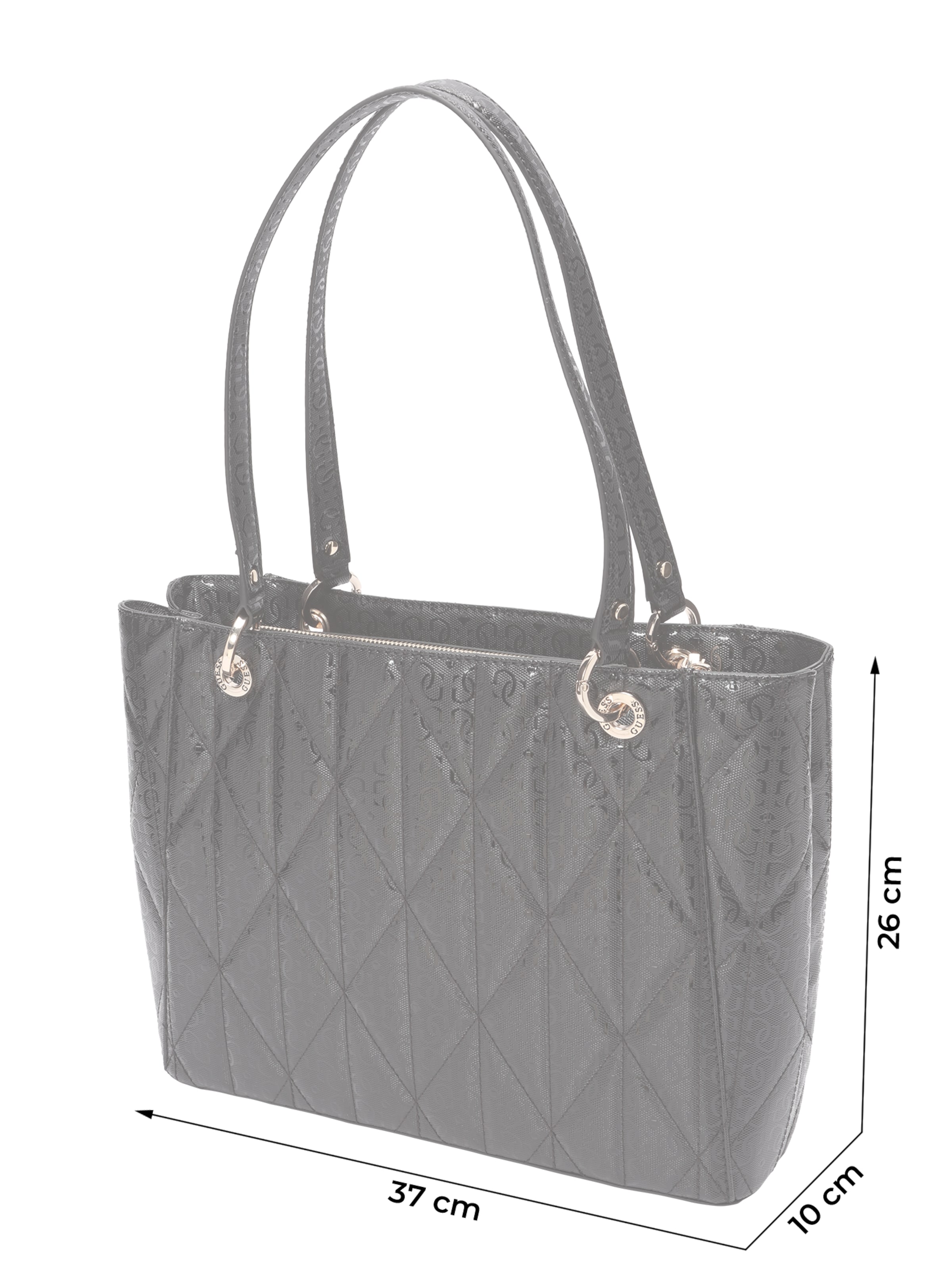 juoda GUESS Pirkinių krepšys 'ALDINA NOEL TOTE'