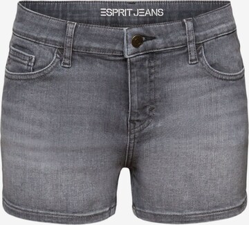 Coupe slim Jean ESPRIT en gris : devant