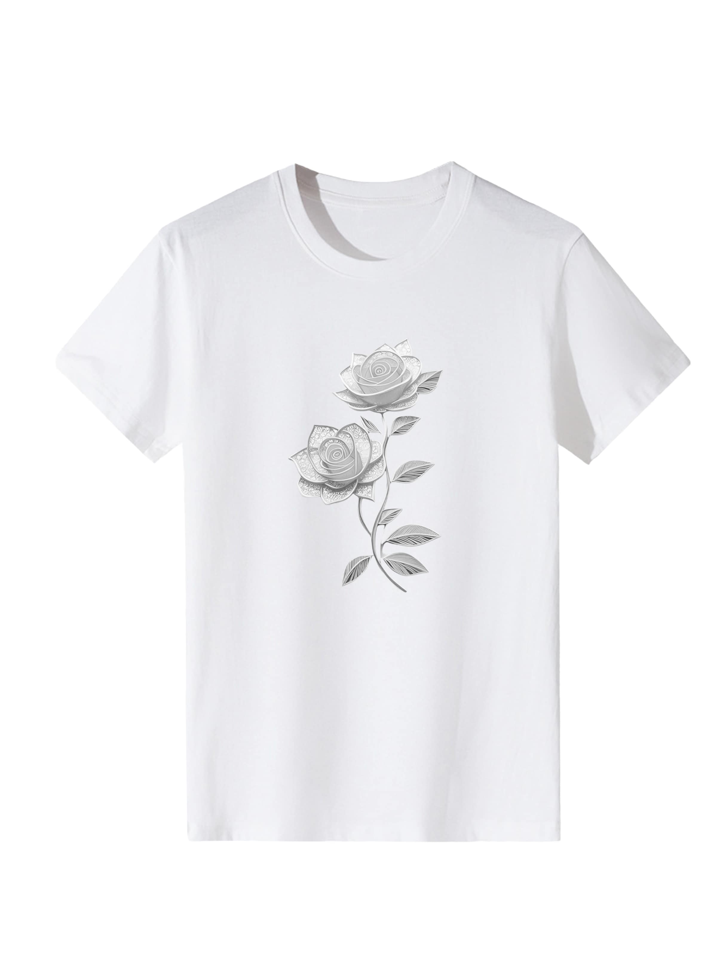 LapaPlus T-shirt en S en blanc, Vue avec produit