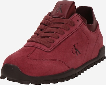 Calvin KleinNiske tenisice - crvena boja: prednji dio