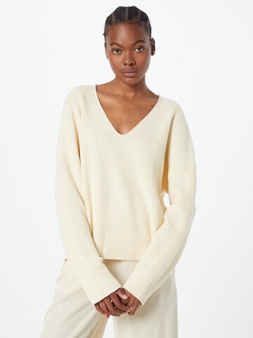 Samsøe Samsøe Pullover 'JOANNE' i beige: forside