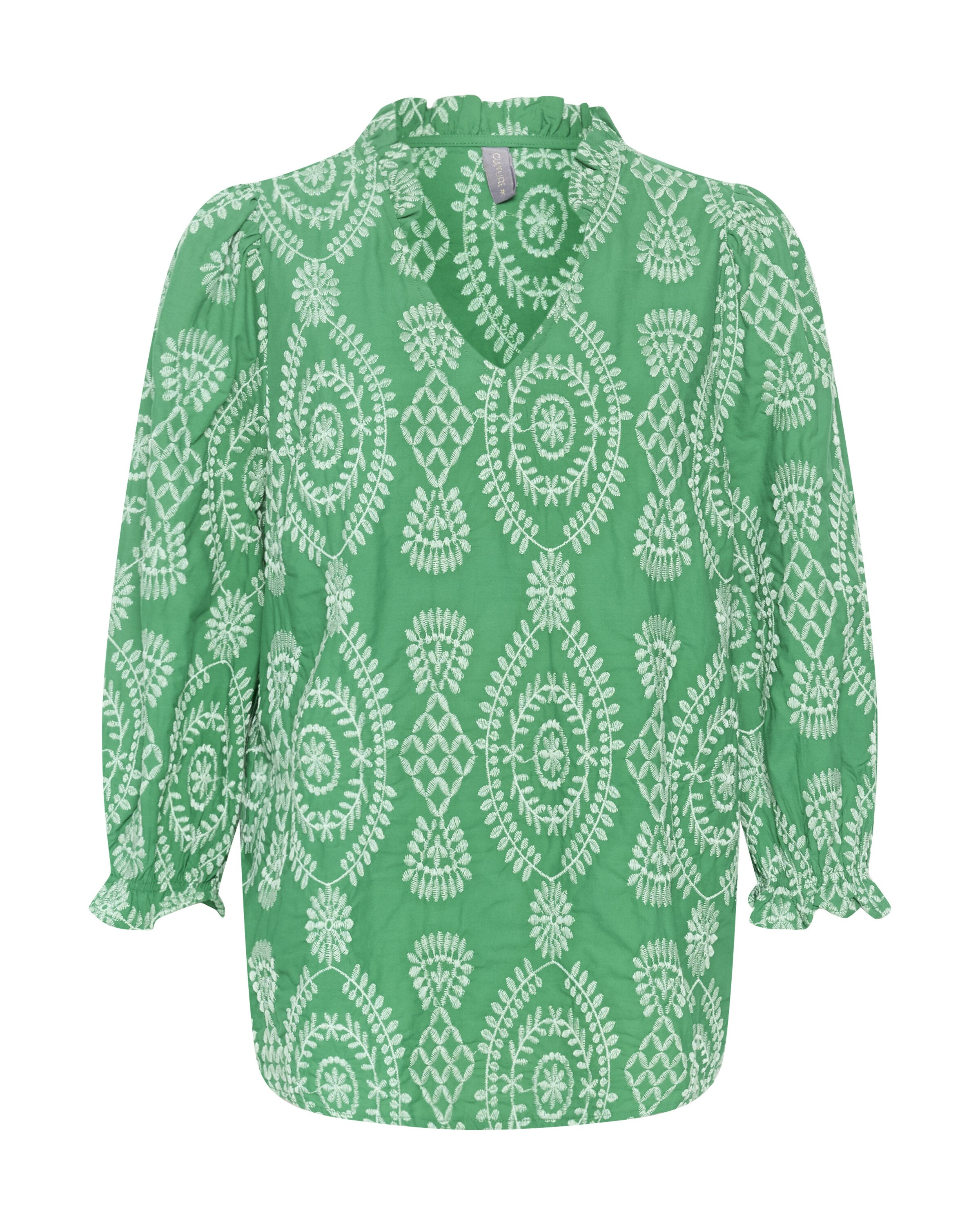 CULTURE Bluse i grøn: forside