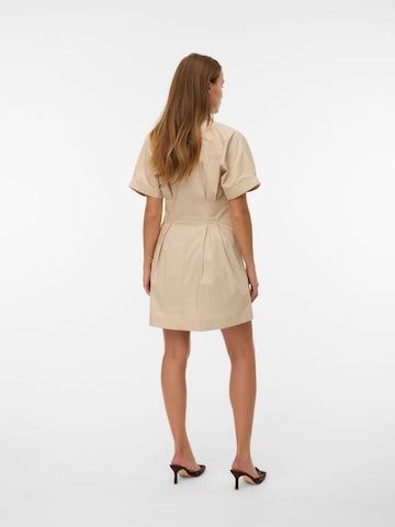 Robe-chemise 'VMFriba' VERO MODA en gris