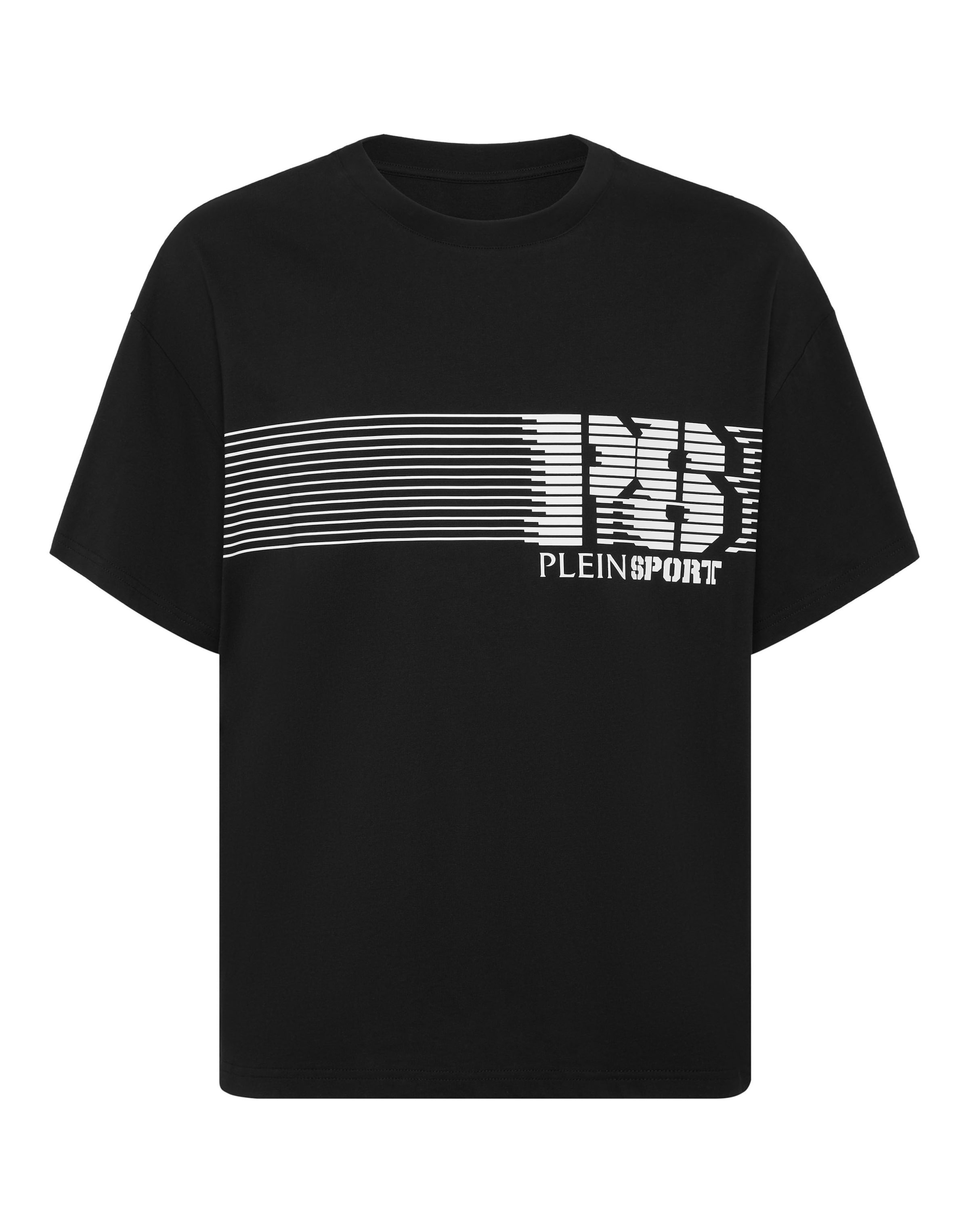 Plein Sport Camiseta en negro / blanco, Vista del producto