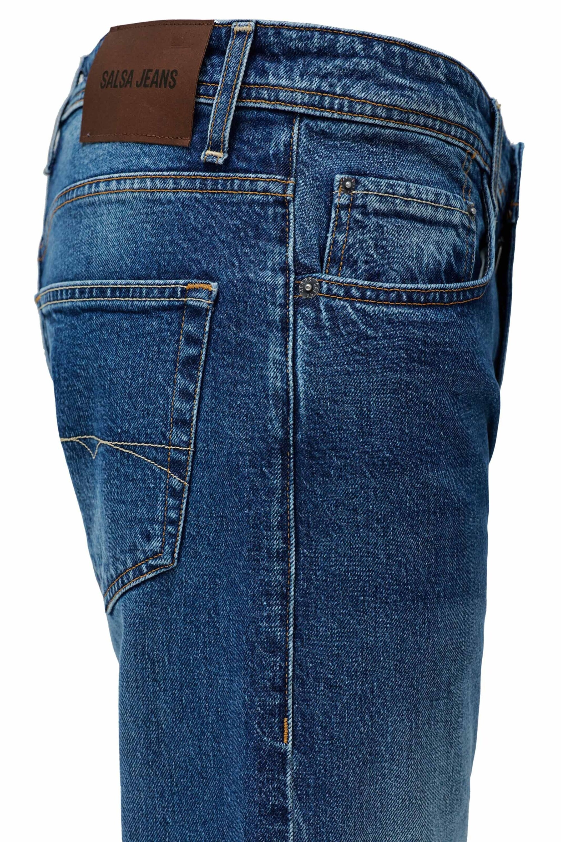 Salsa Jeans Regular Jeans in Blauw