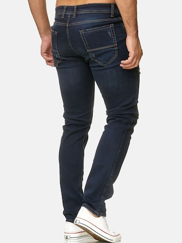 Reslad Slimfit Jeans 'Jeans Destroyed Stretch Denim' in Blau