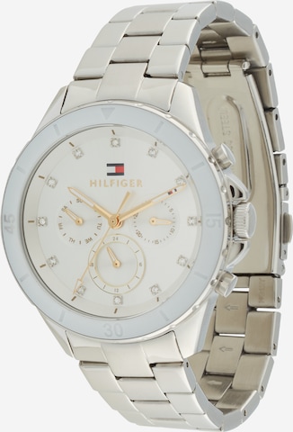 TOMMY HILFIGER Analog klocka 'MELLIE' i silver: framsida