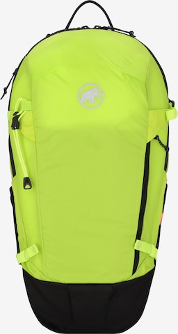 MAMMUT Sports Backpack 'Lithium 20' in Yellow: front