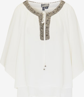 DreiMaster Vintage Tunic in White: front