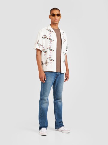 Regular fit Camicia di TOPMAN in bianco