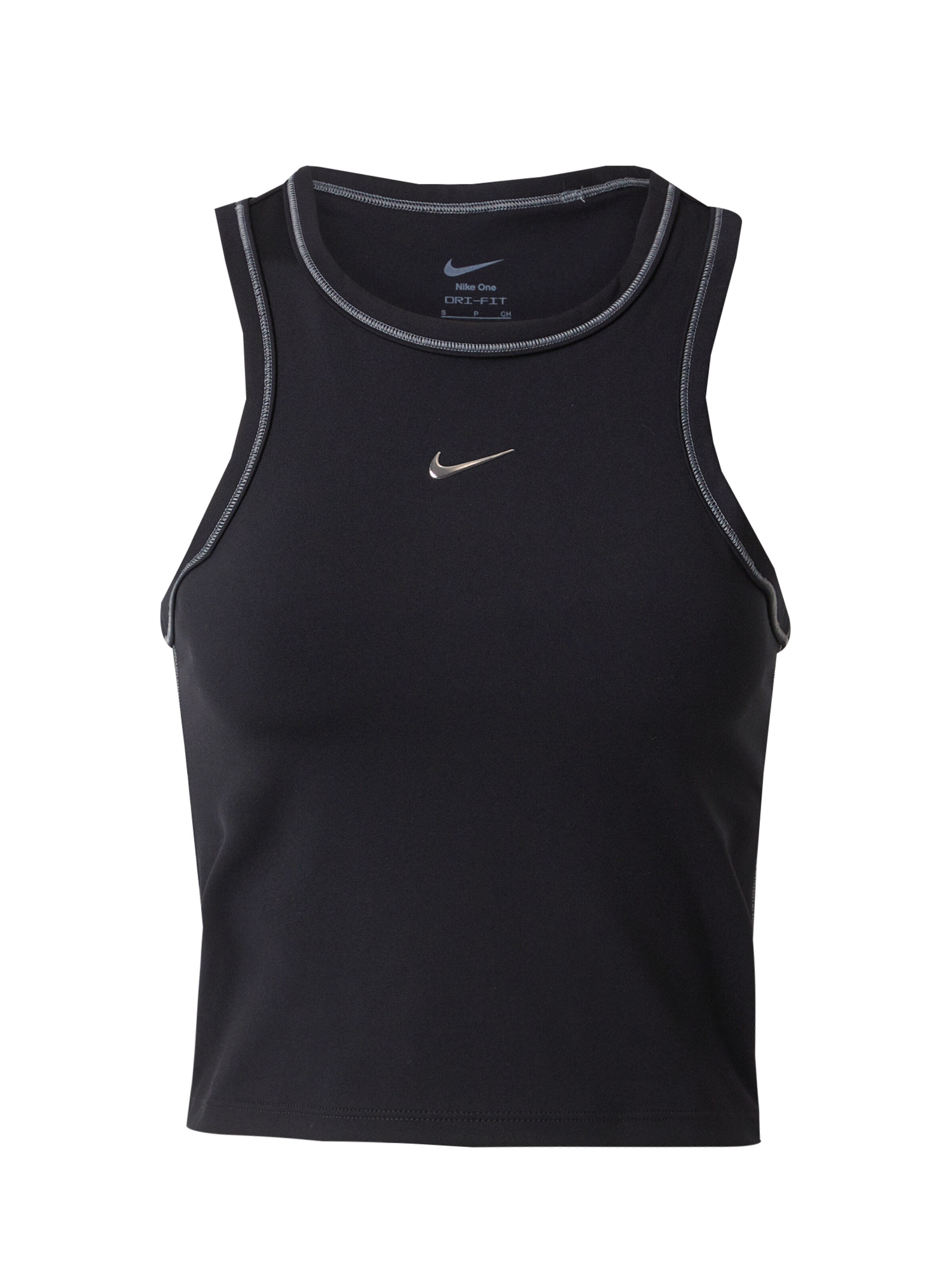 NIKE Sportovní top 'ONE' – černá: přední strana