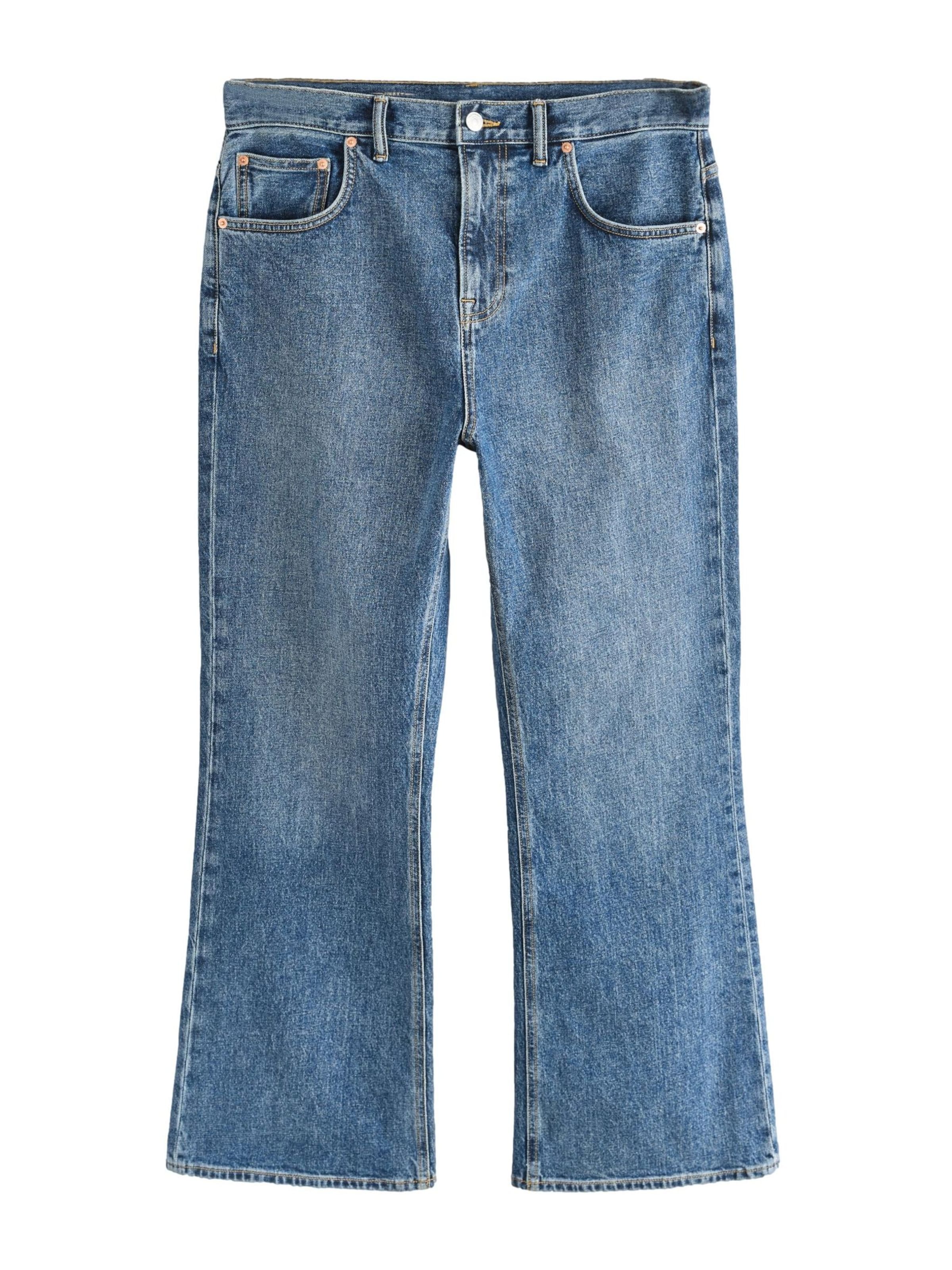 Next Flared Jeans in Blauw: voorkant