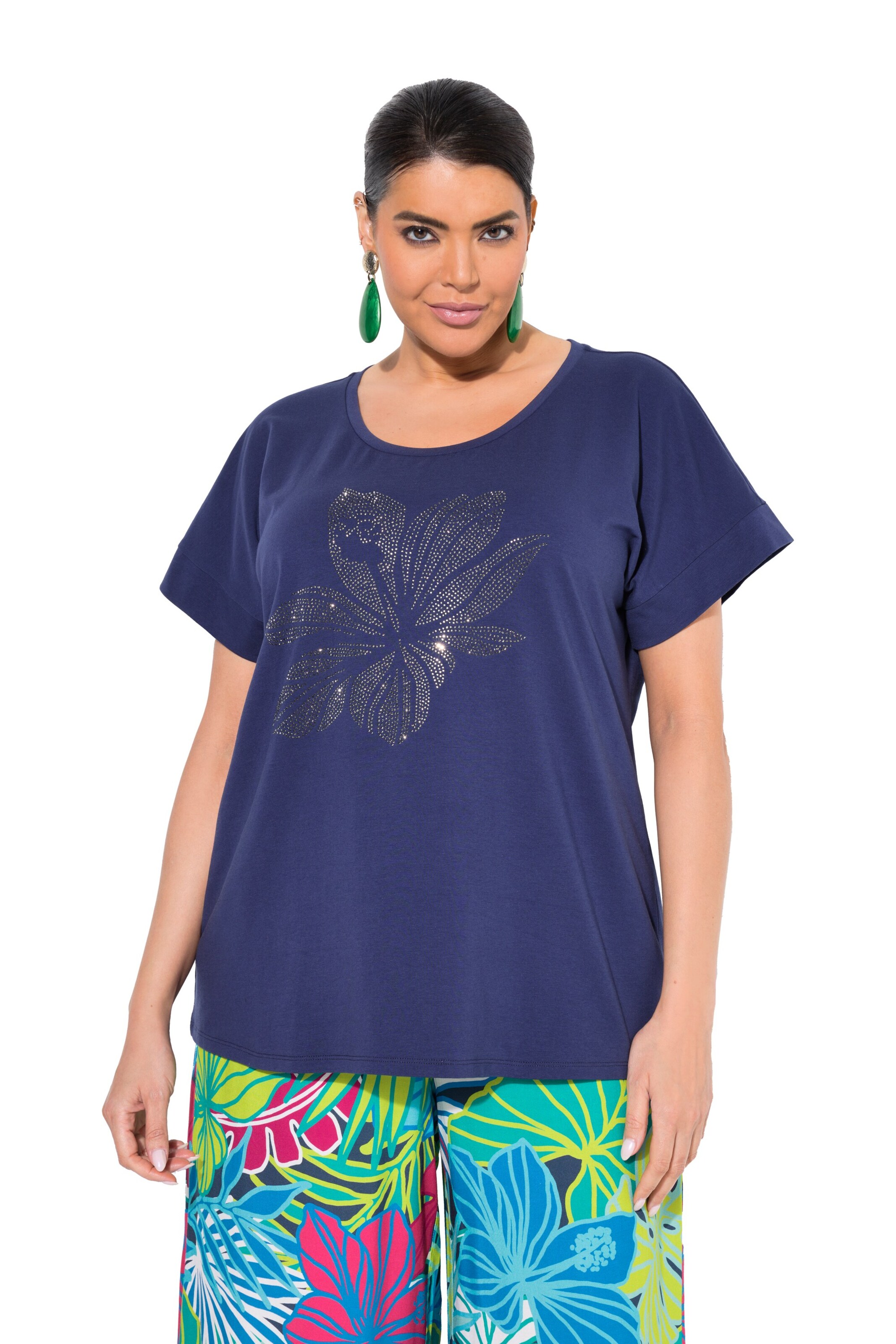 Ulla Popken Shirt in Blue: front