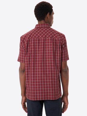 VAUDE Regular fit Performance shirt 'Albsteig' in Red