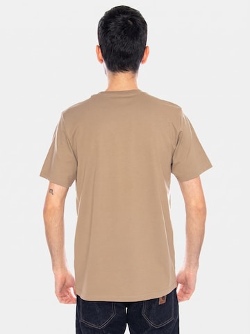 T-Shirt 'S/S Pocket T-Shirt Iroko' Carhartt WIP en marron