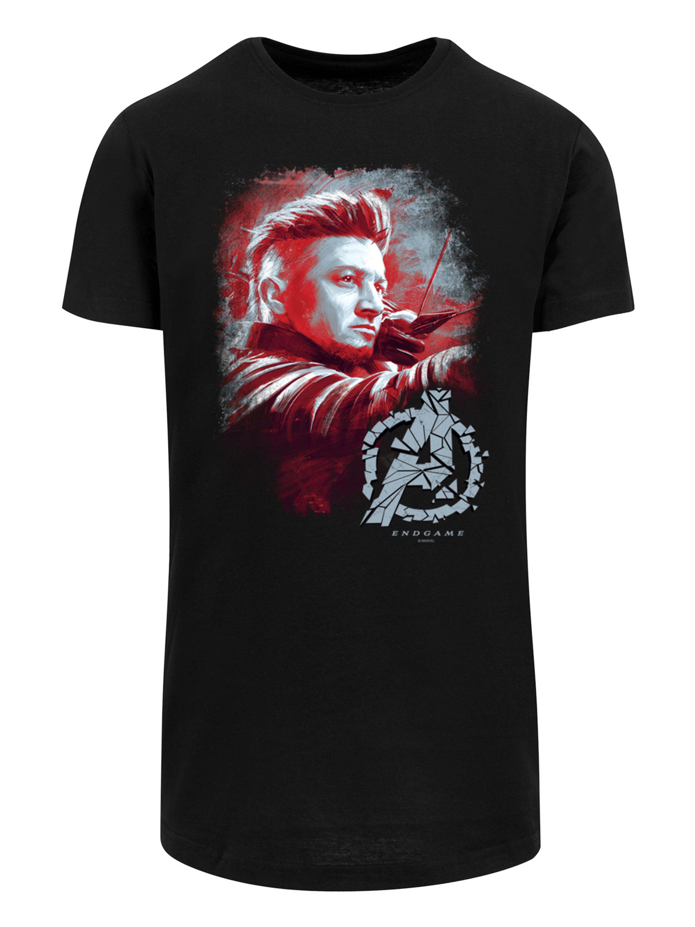 T-Shirt F4NT4STIC en noir : devant