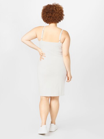 Rochie de la GLAMOROUS CURVE pe alb