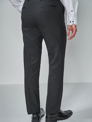 Next Slimfit Bukser med fals i sort