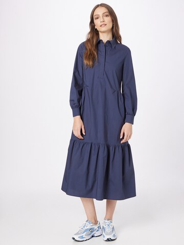 Esprit CollectionKošulja haljina - plava boja: prednji dio