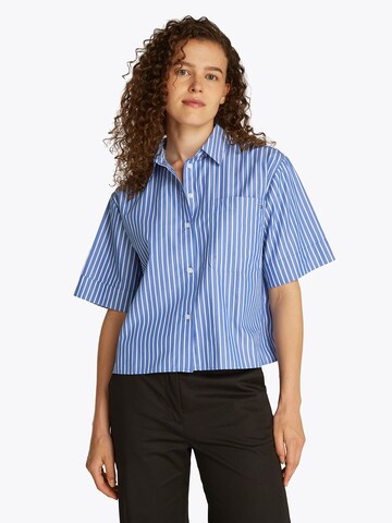TOMMY HILFIGER Блузка в Синий: спереди