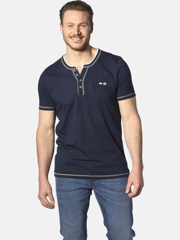 Jan Vanderstorm Shirt 'Haftor' in Blue: front