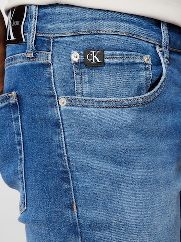 Calvin Klein Jeans Слим Джинсы в Синий