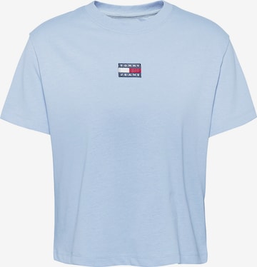 T-shirt Tommy Jeans en bleu : devant