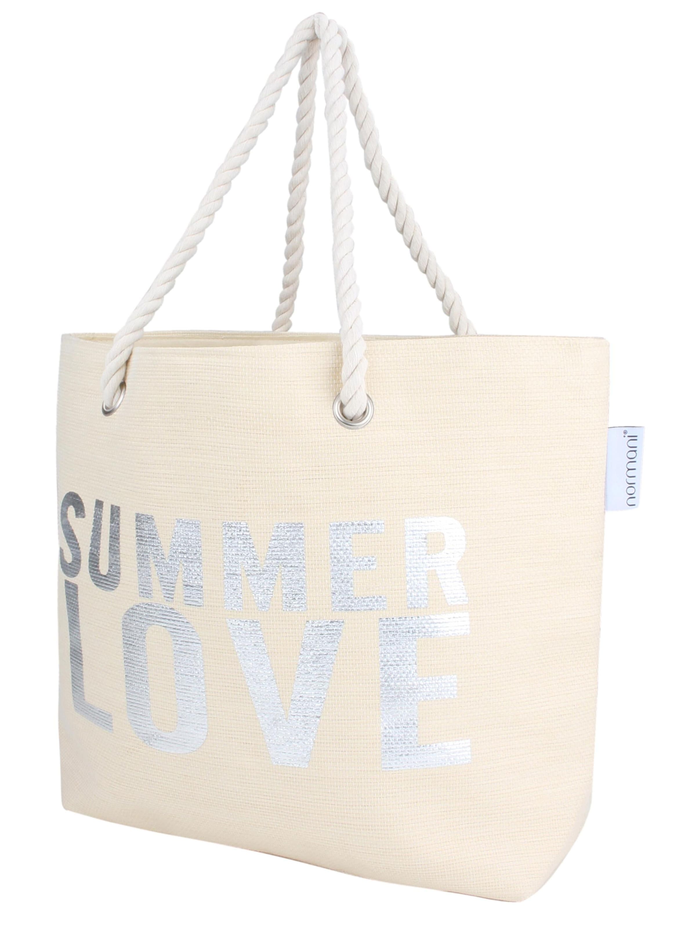 normani Strandtas in Beige