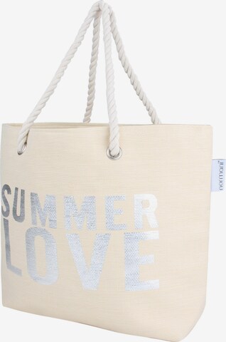 normani Beach Bag in Beige