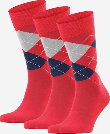 Chaussettes BURLINGTON en rouge : devant