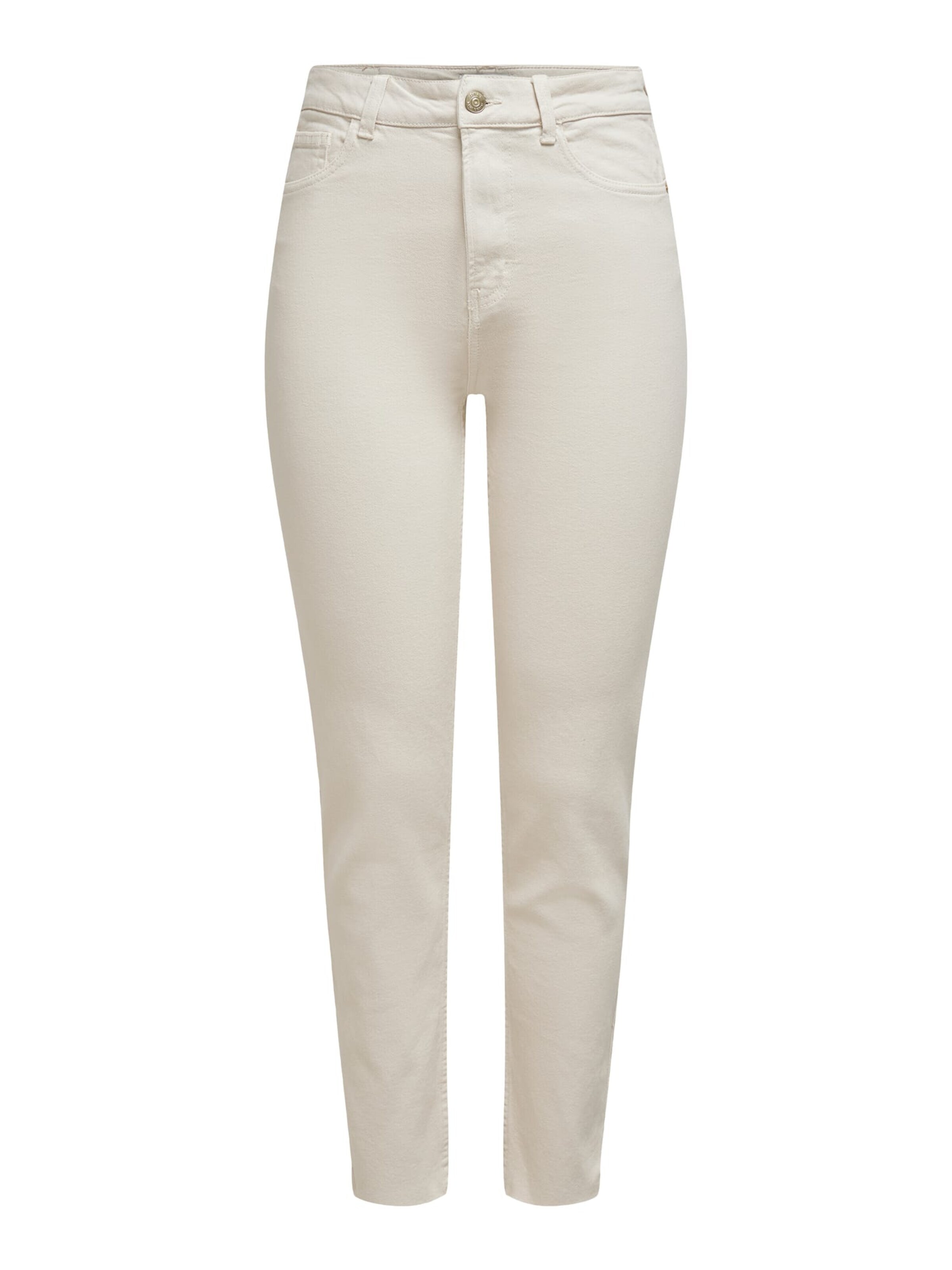 ONLY Baggy Jeans 'Emily' in Beige: voorkant