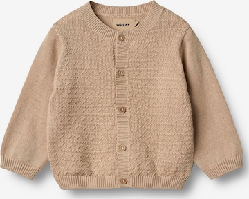WHEAT Knit cardigan 'Björn' in Beige: front