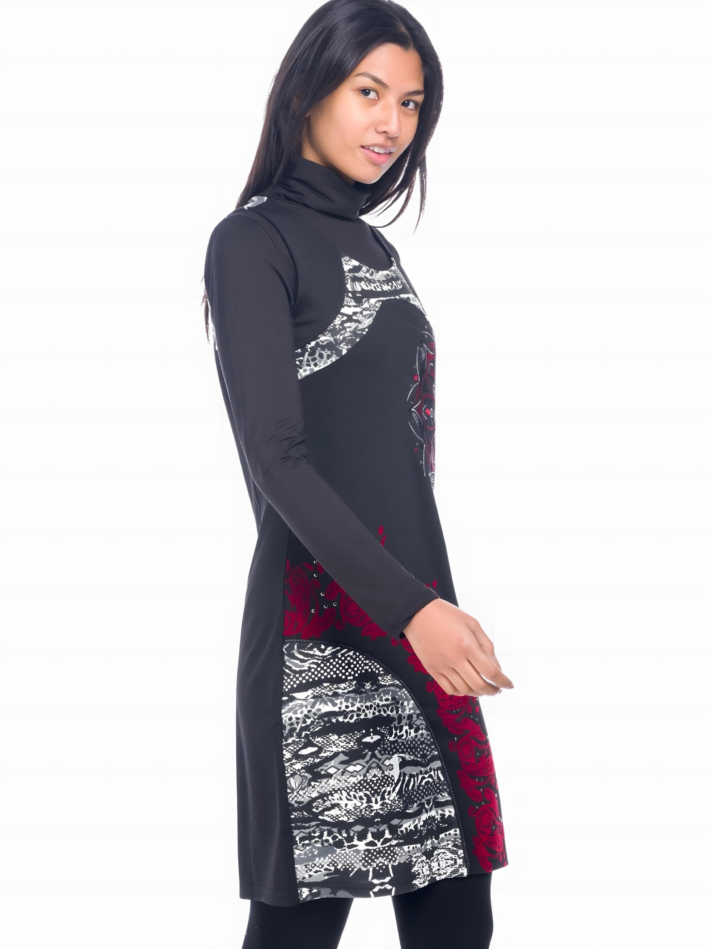 KOROSHI Šaty - Sivá