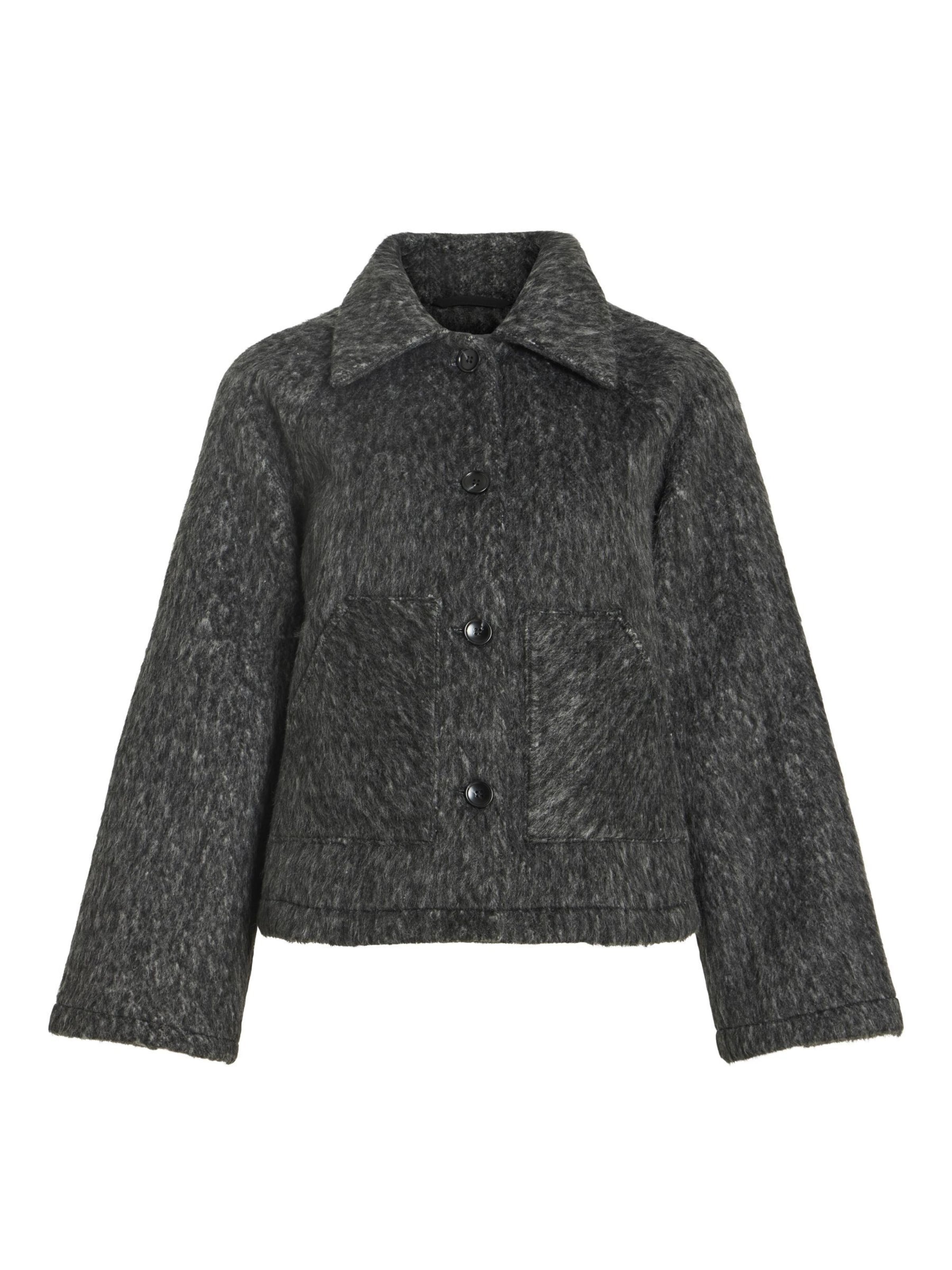 VILA Jacke in Grau: Vorderseite